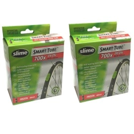 Slime Smart Tube Self Healing 700c x 19-25 Presta Inner Tubes (Pack of 2)