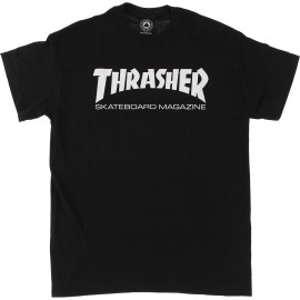 Thrasher Magazine Skate Mag Black Mens Short Sleeve T-Shirt - Medium