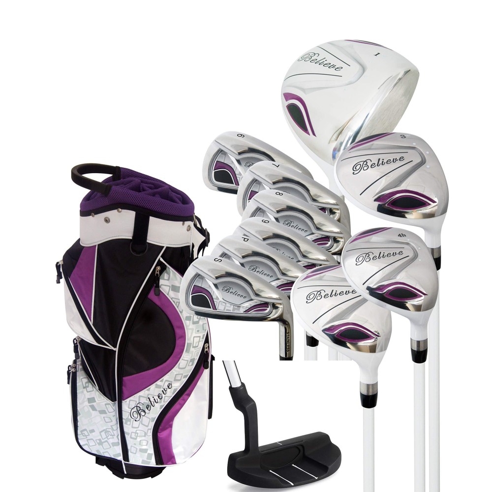 Founders Club Believe Ladies Complete Golf Set - Purple - Right-Handed
