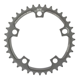 Miche Unisex - Adult Super 11 BCD 110 Chainring, Black, One Size