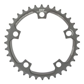 Miche Unisex - Adult Super 11 BCD 110 Chainring, Black, One Size