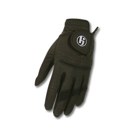 HJ Glove Mens Gripper II Golf Glove, Left Hand, X-Large, Black