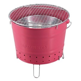 Captain Stag Shichirin Bucket Grill for Barbecues, For 1 to 2 People