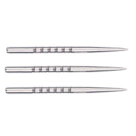 Unicorn Needle Extra Long 6 Groove Points, Silver, One Size