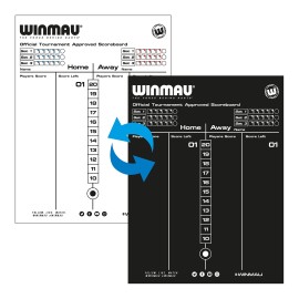 Winmau Dry Wipe Darts Scoreboard