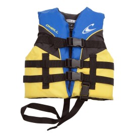 O'Neill Child Superlite USCG Life Vest,Pacific/Yellow/Black/Yellow,1sz