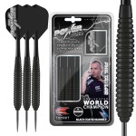 Target Darts Phil Taylor Power Storm Black 22G Brass Steel Tip Darts Set