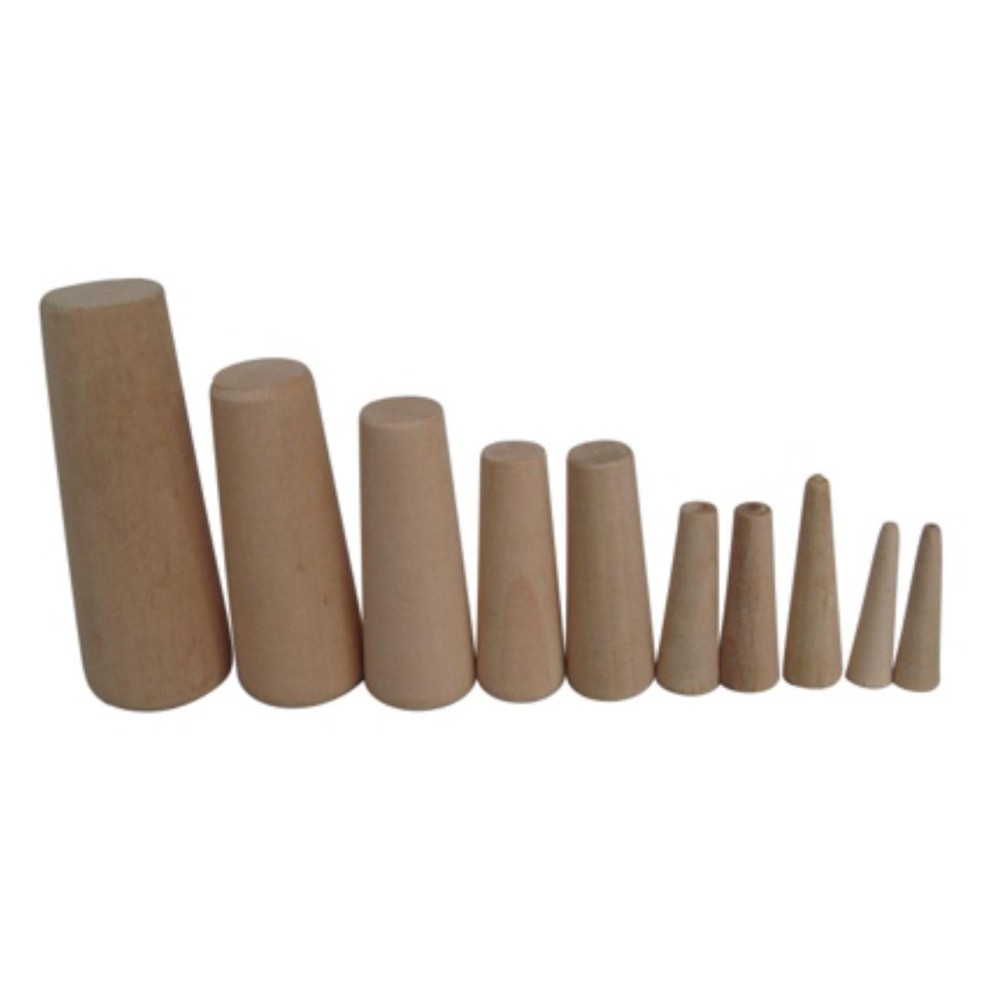 SeaLux Marine Tapered Conical Thru-Hull Emergency Soft Wood Plugs Set of 10 for Small Hull