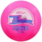 Discraft Titanium Nate Doss Nuke Distance Driver Golf Disc [Colors May Vary] - 160-169g
