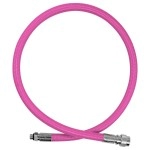 XS Scuba Miflex BC/Drysuit Quick Disconnect Hose - Pink, 25