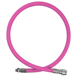 XS Scuba Miflex BC/Drysuit Quick Disconnect Hose - Pink, 25