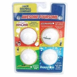 Loftus International The Awesome Foursome - The World's Best Trick Golf Balls, 3+ years