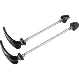 Zipp Speed Weaponry Tangente Quick Release Skewer Set: 100mm/130mm, Stainless Steel, Black with Silver Logo