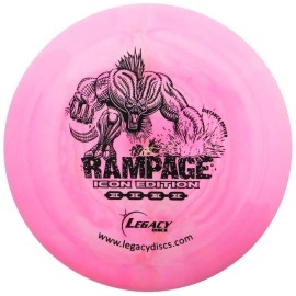 Legacy Discs Icon Edition Rampage Distance Driver Golf Disc [Colors May Vary] - 171-175g