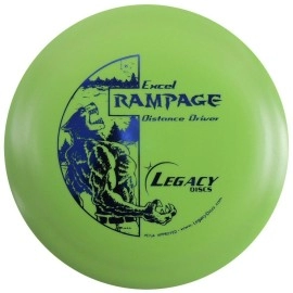 Legacy Discs Excel Edition Rampage Distance Driver Golf Disc [Colors May Vary] - 166-170g