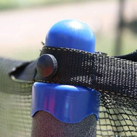 Trampoline Net for 14ft Trampoline Using 6 Poles - NET ONLY, not for top Ring