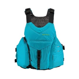 Astral Women's Layla Life Jacket PFD for Whitewater, Sea, Touring Kayaking, Stand Up Paddle Boarding, and Fishing, Glacier Blue L/XL