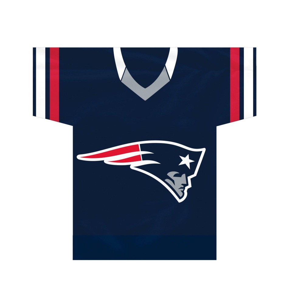 Fremont Die NFL New England Patriots 2-Sided Jersey Flag 30 x 34 30 x 34 Team colors