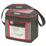 Coleman Soft Cooler Bag Keeps Ice Up to 24 Hours 30-Can Cooler with Adjustable Shoulder Straps Great for Picnics, BBQs, Camping, Tailgating & Outdoor Activities