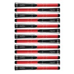 Winn Dri-Tac Standard Black/Red 13 Piece Golf Grip Bundle (