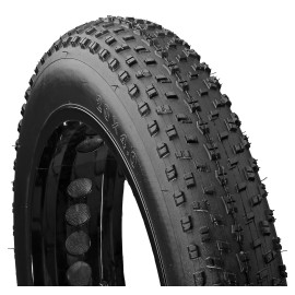 Mongoose Fat Tire Bike Tire, Mountain Bike Accessory, 20 x 4 inch , Black