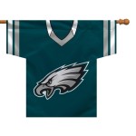 Fremont Die NFL Philadelphia Eagles 2-Sided Jersey Flag 30 x 34 30 x 34 Team colors