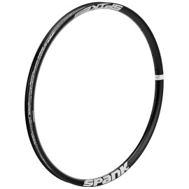 Spank Spike Race 33 Freeride Race Bicycle Rims (27.5inch,Black), Tubeless-Ready Rim, For Gravity Enduro, Freeride, DH Race Optimised, Dynamal Alloy, Shotpeen Anodized