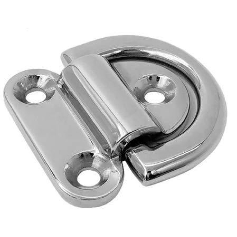 Marine Grade Stainless Steel Folding Pad Eye 11/32