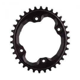 absoluteBLACK Shimano Oval Traction Chainring Black/96 Bcd (M9000 XTR), 30T