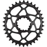 ABSOLUTE BLACK - Oval Boost148 Direct Mount Traction Chainring Black/3mm Offset, 30t