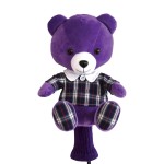 Player Supreme Heady Bear Golf Club Head Covers for Drivers (Peter Purple)