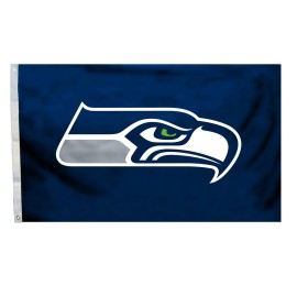 Fremont Die NFL Seattle Seahawks All-Pro Flag with Grommets, 2' x 3', Team Colors