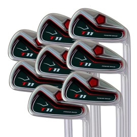 T11 Power Back Iron Set 4-SW Custom Made Golf Clubs Right Hand Regular R Flex Steel Shafts Men's Standard Irons