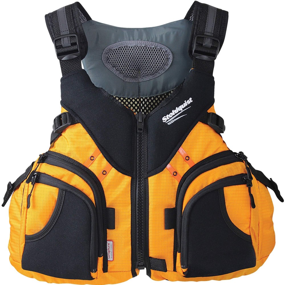 Stohlquist Keeper Fishing Lifejacket (PFD)-Mango-M