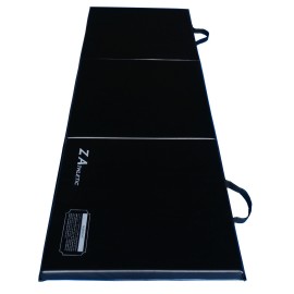 Z Athletic Folding Mat for Gymnastics and Tumbling, 2 Ft x 6 Ft x 2 In