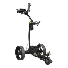 BATCADDY X4R Standard Lithium 18-Hole Battery Powered Golf Push Cart with Remote, Dual Motor, 9-Speeds and Reverse, Cruise Control, Anti-Tip Wheel, and Downhill Control, Phantom Black