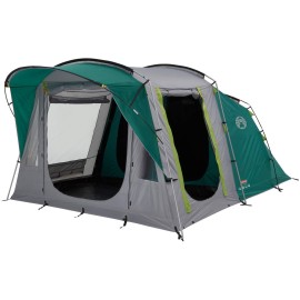 Coleman Tent Oak Canyon 4, 4 Person Family Tent with Blackout Bedroom Technology, 4 Man Camping Tent with 2 Extra Dark Sleeping Cabins, 100 Percent Waterproof, Easy to Pitch