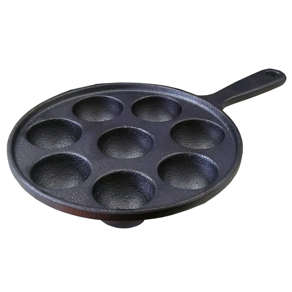 Captain Stag UG-3016 Frying Pan for Barbecues, BBQs, Multi, Mini Pan, Approx. 6.5 x 11.0 x 1.6 inches (165 x 280 x 40 mm)