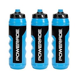 POWERADE Squeeze Water Bottle 32 oz (3 Pack)