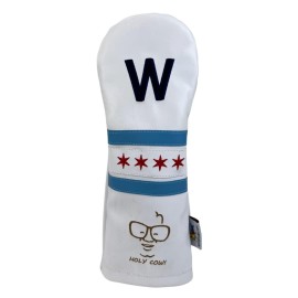 Sunfish Leather Fairway Golf Headcover Fly The W