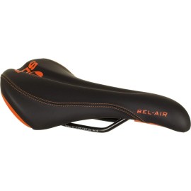 SDG Bel-Air, Unisex Adult's MTB Saddle, Multicolor (Black/Orange), 140 x 270 mm