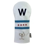 Sunfish Leather Driver Golf Headcover Fly The W