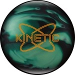 Track Kinetic Emerald Bowling Ball, Emerald/Black, 15 lb