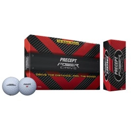 Precept 2017 Powerdrive Golf Ball White (15 Ball Pack)
