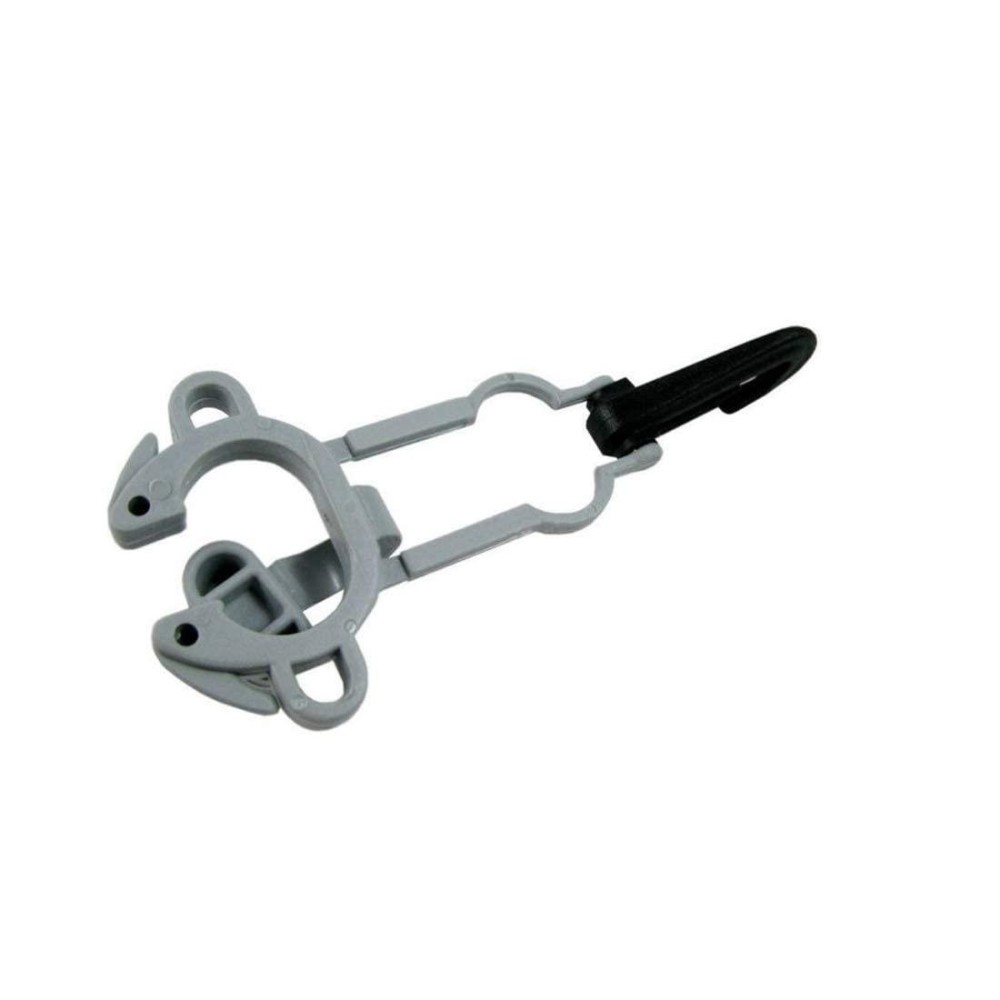 Scubapro Octopus Retainer & Plug w/clip - Gray