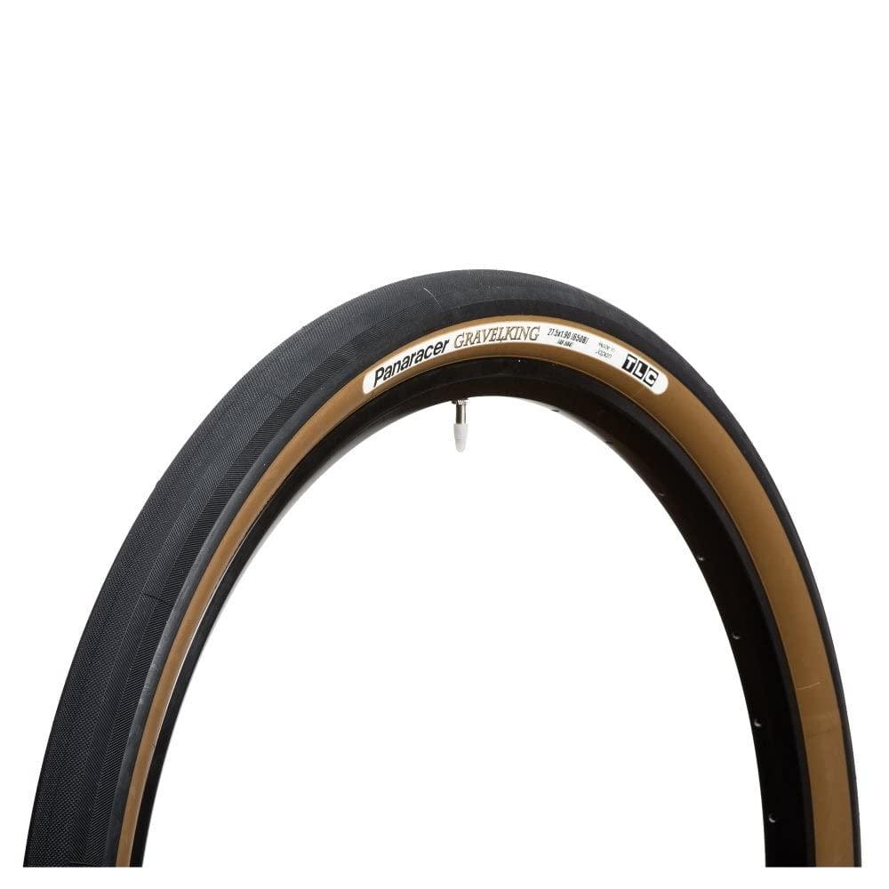 GravelKing Slick Folding Gravel Tires 27.5x1.50 Black/Brown