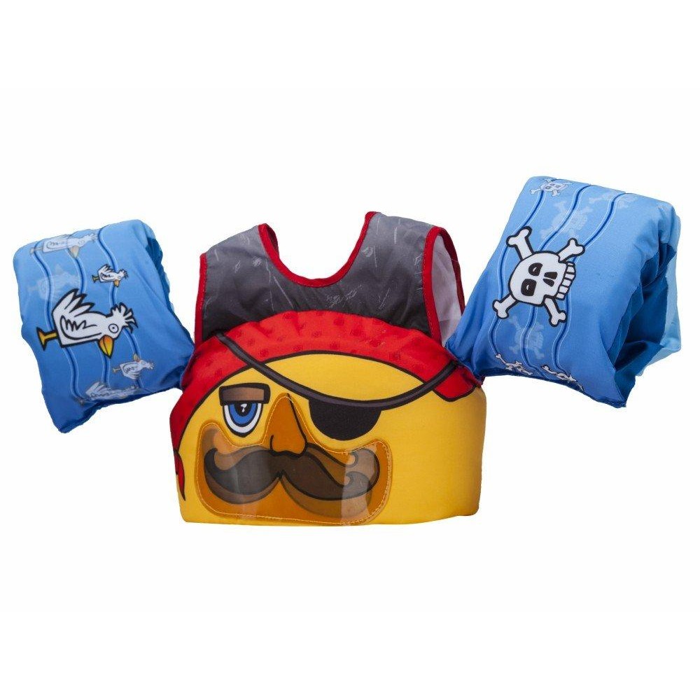 Body Glove 13226H-Pirate Motion Paddle Pal Aquatic Pirate Motion Swim Life Jacket