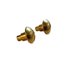 Partrade Brass Spur Buttons