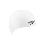 Speedo unisex adult Fastskin Fs3 Competition Swim Cap, White, Medium US