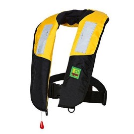 Premium Quality Manual Inflatable Life Jacket Floating Life Vest Inflate Survival Aid PFD Basic New